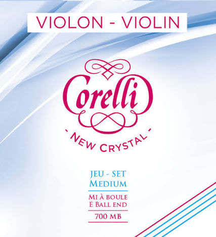 Savarez 4/4 CORELLI CRYSTAL VIOLIN SET MEDIUM TENSION