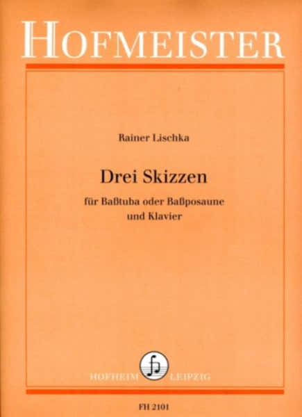Lischka Rainer - 3 Skizzen - Tuba Basse & Piano
