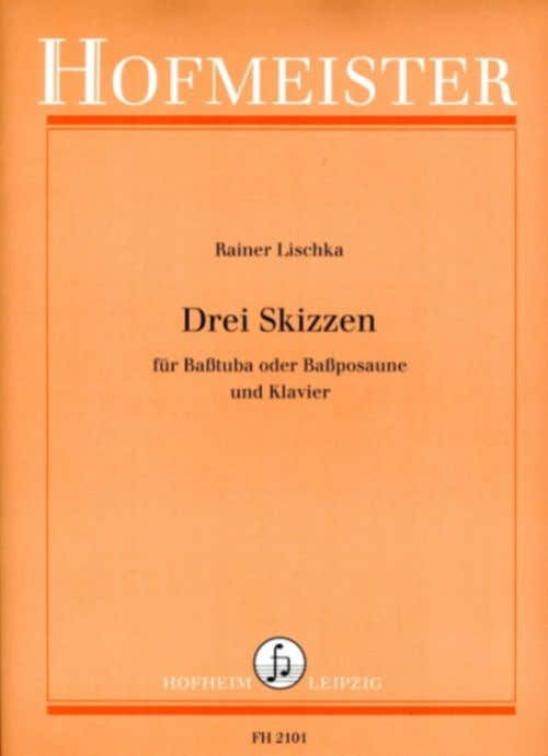 Lischka Rainer - 3 schetsen - Bastuba & piano