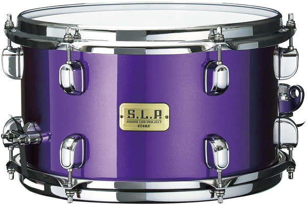 Tama S.L.P. 12"x7" Mod - Bubinga - Clay Aeschliman Artist model - Galactic Purple (GPP)