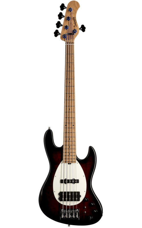 Masterbuilt Vintage Mj Bass 5 Essen Burgundy Burst Trans.