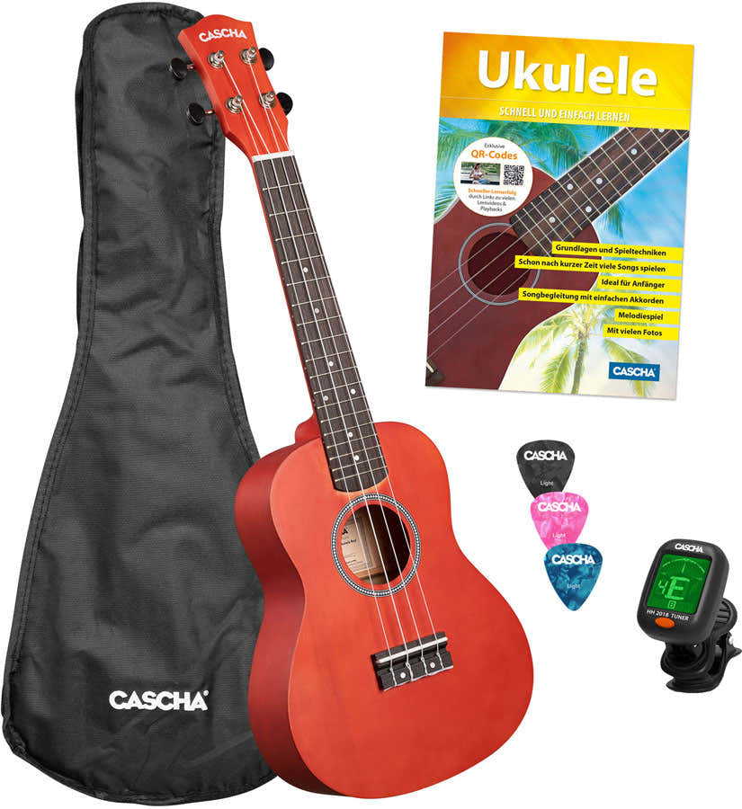 CUC102s Concert Linde Rood Set