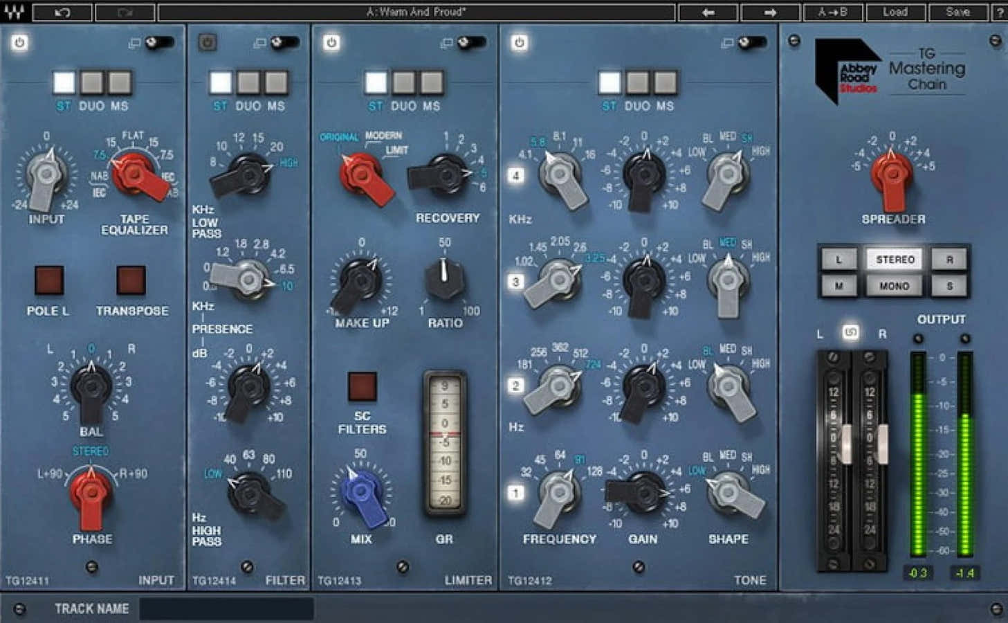 Abbey Road TG-masteringketen