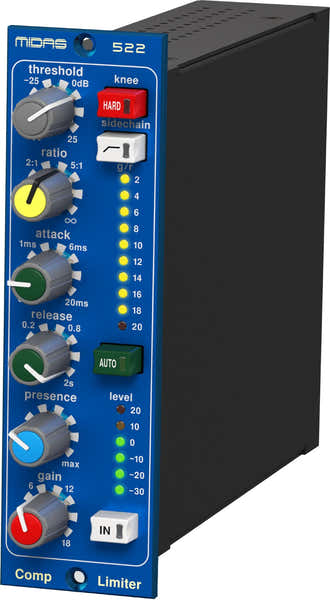 Midas Compressor-begrenzer 522 V2