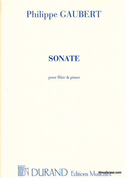 Durand Gaubert - Sonate - Flute et Piano