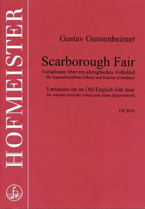 Gunsenheimer G. - Scarborough Fair - FLB Soprano et Piano