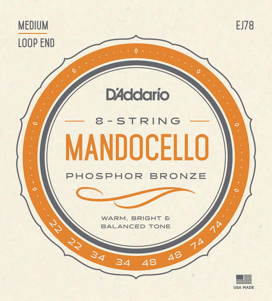 EJ78 STRING SET FOR MANDOCELLO