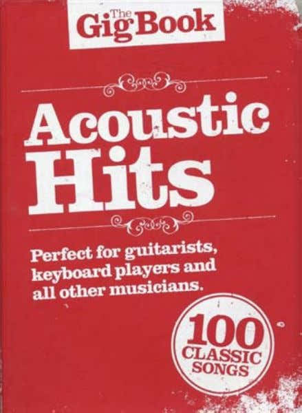 Wise Publications The Gig Book - Acoustic Hits