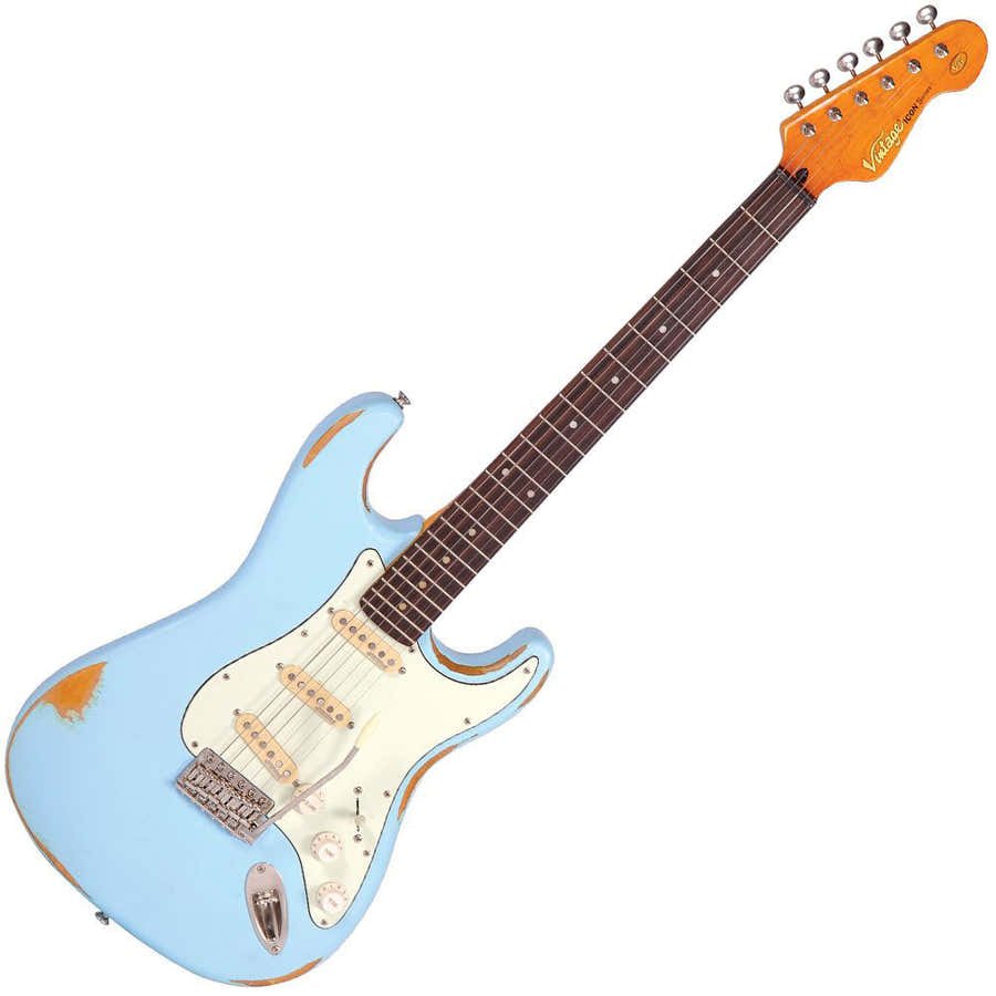 Icon V6 Distressed Laguna Blue