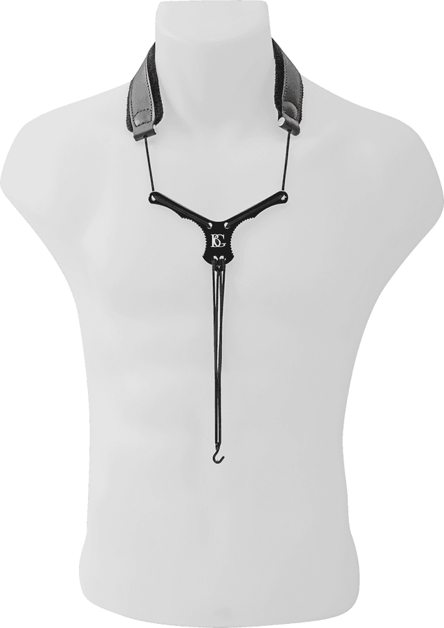 ZEN LEATHER BASSOON DRAAGRIEM - METAL HOOK