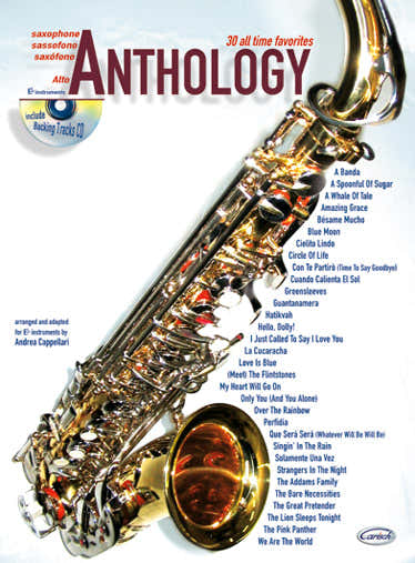 Carisch Cappellari A. - Anthology Vol.1 + CD - Saxophone Alto