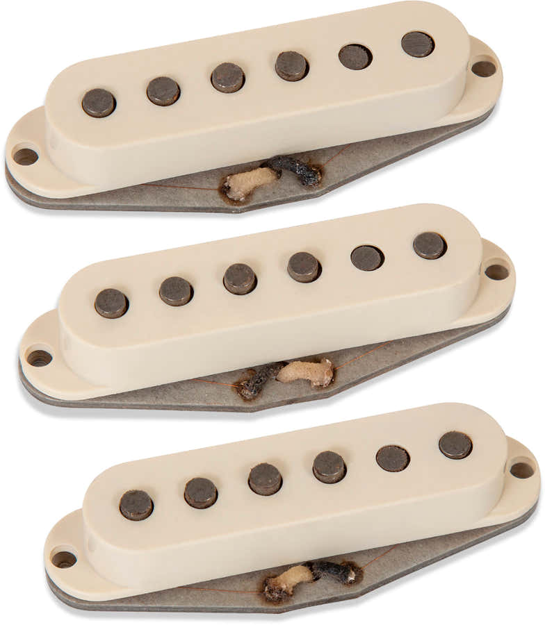 Strat-pickups Custom Shop Joe Bonamassa Greenburst 64
