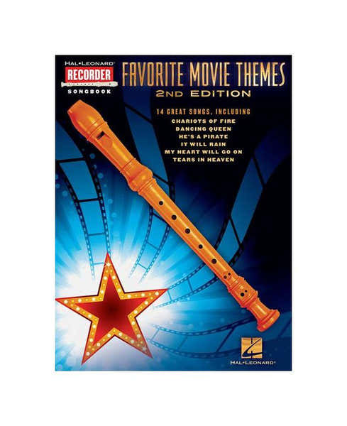 Hal Leonard Favorite Movie Themes Recorder