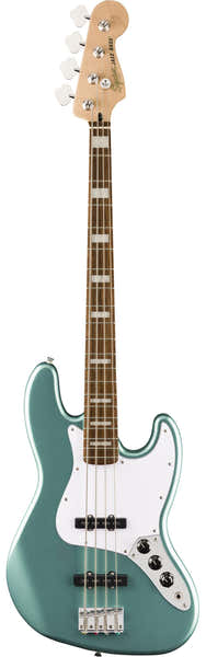 Squier Jazz Bass Affinity Active Lrl Mystiek zeeschuimgroen