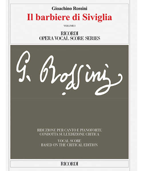 Ricordi Il barbiere di Siviglia