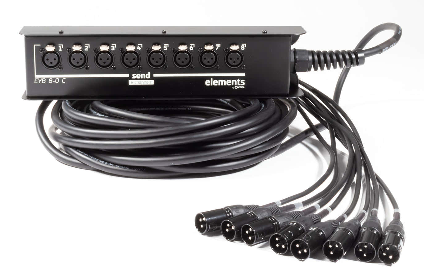 Stagebox 8 Ingangen XLR 15 M