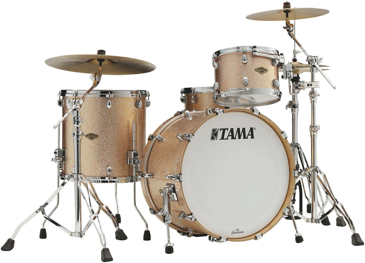 WBR32RZS-VCS - Starclassic Walnut/Birch Rock 22" Vintage champagne met glinstereffect