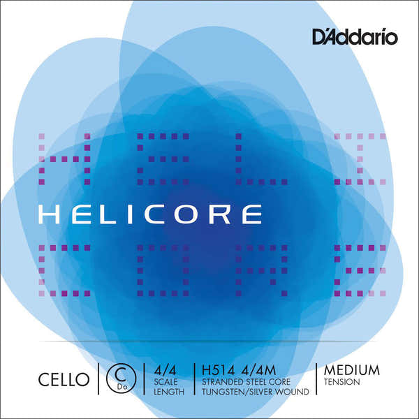 4/4 HELICORE CELLO SINGLE C STRING SCALE MEDIUM TENSION