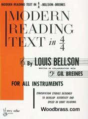 Warner Bros Bellson Louis - Modern Reading Text In 4/4 Time