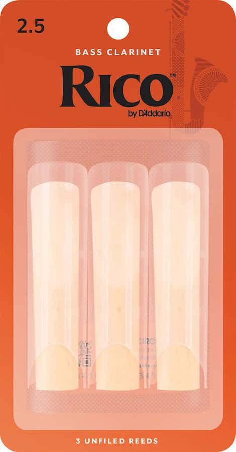 ORANGE BASS CLARINET REEDS 2.5