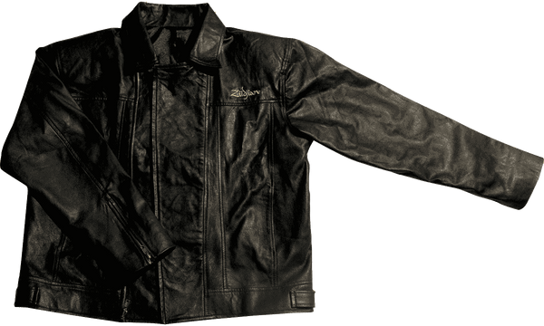 T5132 Zwart jack van imitatieleer M (medium)