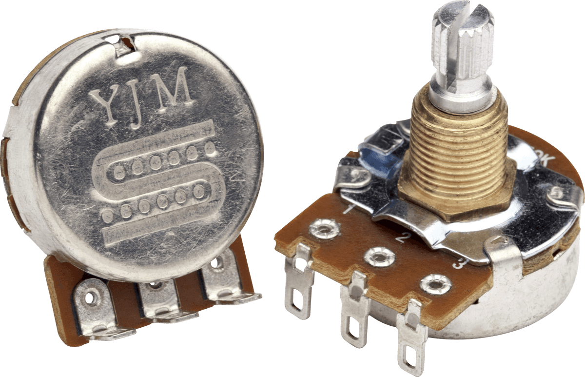 YJM-250 - 250K-potentiometer met Yjm-logo