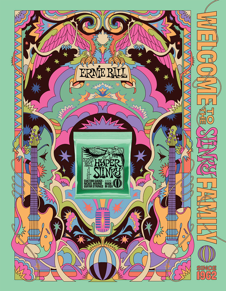 Ernie Ball Poster Format A0 Hyper