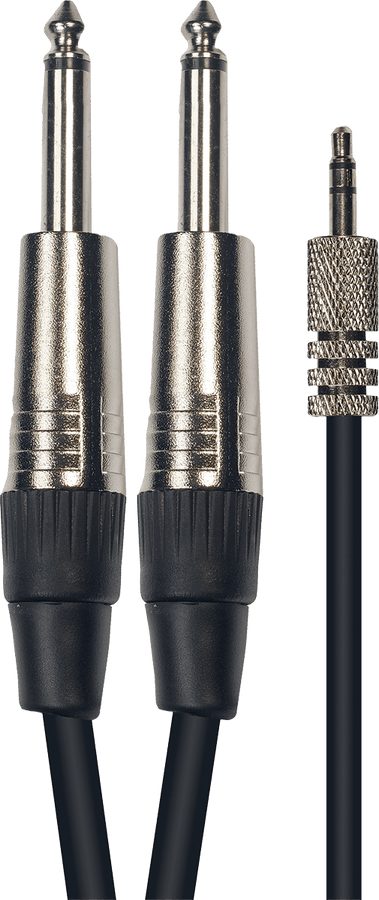 Kabel 1 Jack Stereo 3.5 mm 2 Jack 3 m