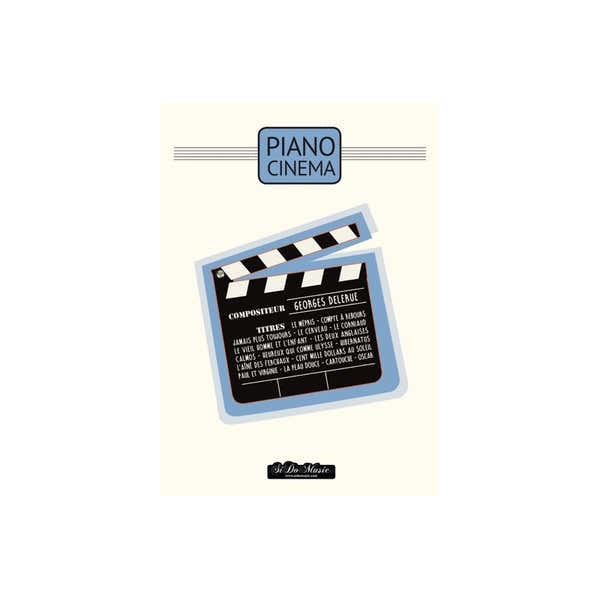 Capte Note Georges Delerue - Piano Cinema