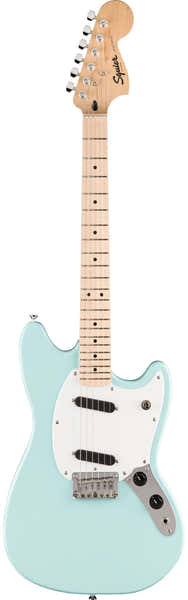 Squier Mustang SS SONIC MN Daphneblauw