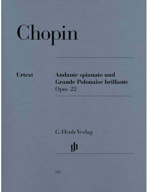 Chopin - Andante Spinato et Grande Polonaise Brillante En Mi Bémol Majeur Op. 22 - Piano