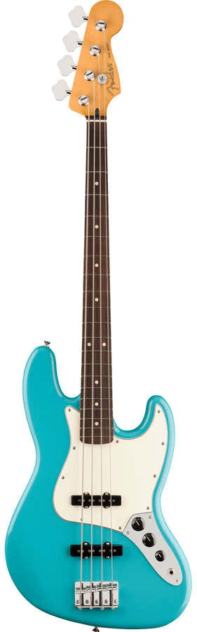 Jazz Bass Player II RW Aquatoneblauw