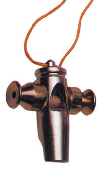 LP352 - WHISTLE SAMBA TRI-TONE METAL GOLD
