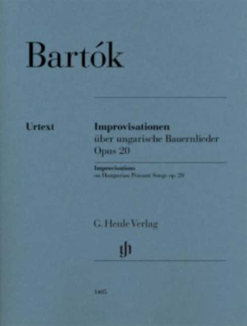Bartok Bela - Improvisations On Hungarian Peasant Songs Op.20 - Piano