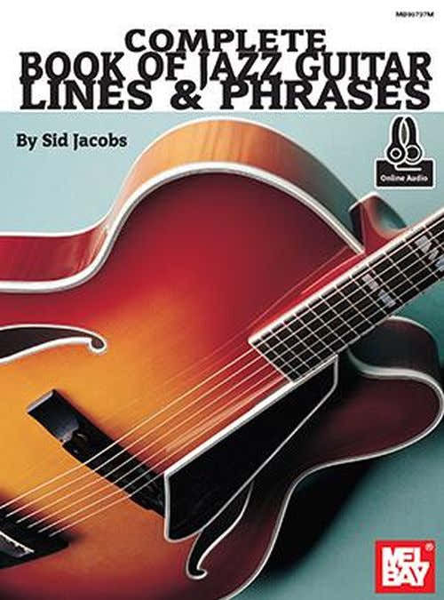 Jacobs Sid - Compleet boek met jazzgitaarlijnen en -frasen