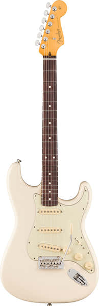 Fender Stratocaster American Professional, RW Olympisch wit