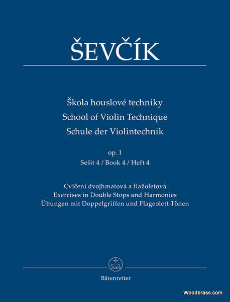 Barenreiter Sevcik O. - School Of Violin Technique Op.1 Book 4