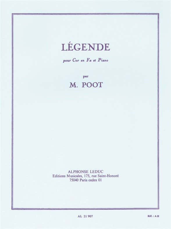 Legende Cor En Fa Et Piano