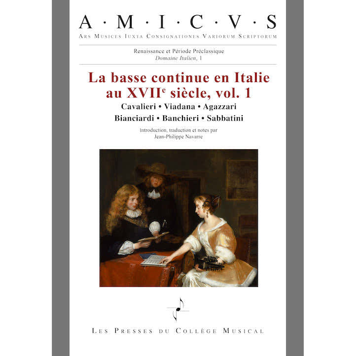 De basso continuo in Italië in de Xviie eeuw Deel 1