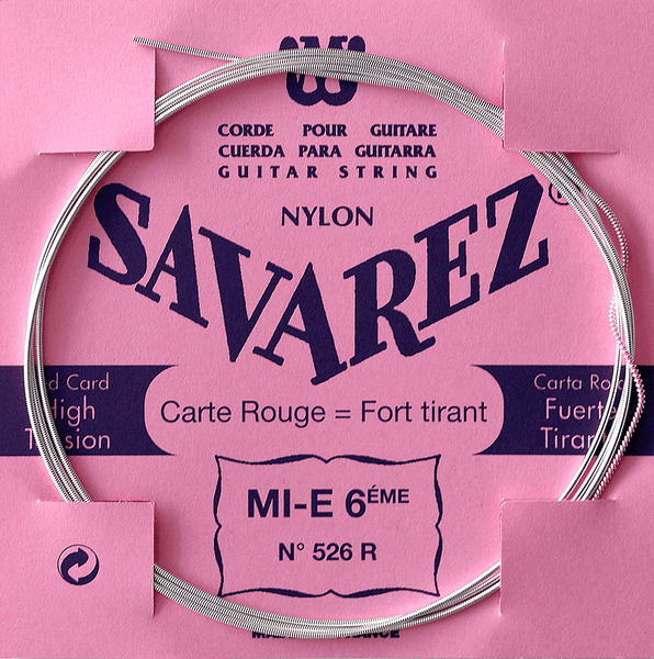 Savarez 526R MI-6 Carte Rouge Sterke Spanning (Eenheid)