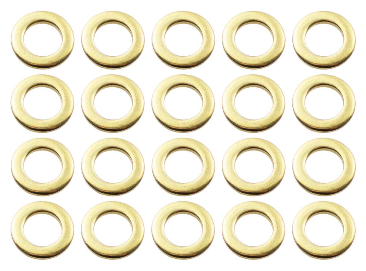 SW-BR - Gouden Metalen Onderlegring Voor Trekstang (X2)