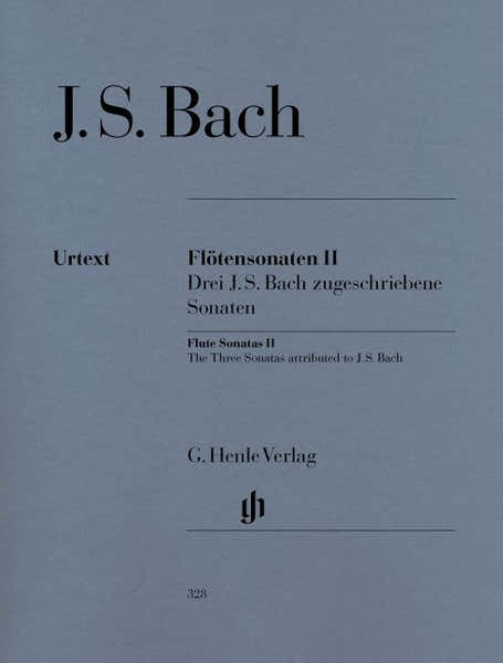 Henle Verlag J.S. - Flute Sonatas Volume Ii (3 Sonatas Ascribed To J. S. - With Violoncello P)
