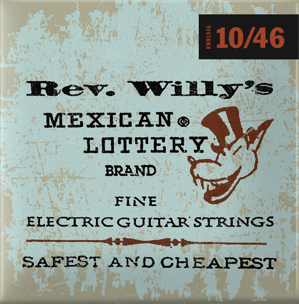 Dunlop ELECTRIC CORDS SIGNATURE REV. WILLY'S LOTTERY MEDIUM !10-13-17-26-26-36-46