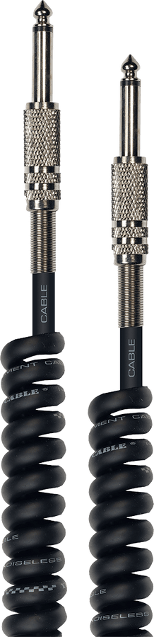 G46T 1/4 PHONE MALE SPIRAL CORD 10FT. / 3M.
