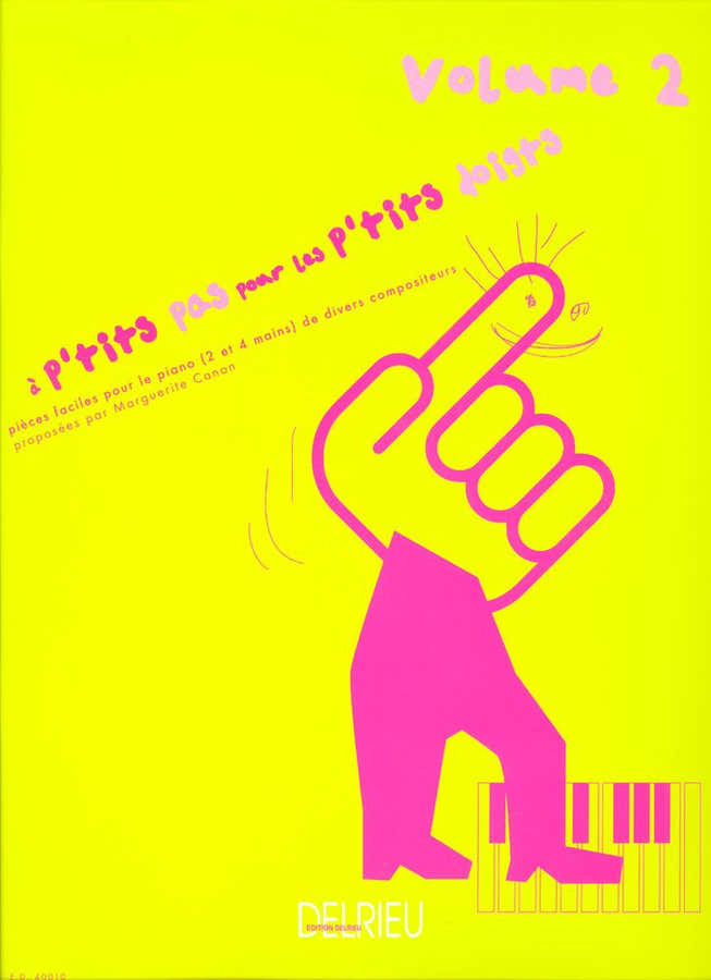 Canon Marguerite - A P'tits Pas Pour Les P'tits Doigts Vol.2 - Piano