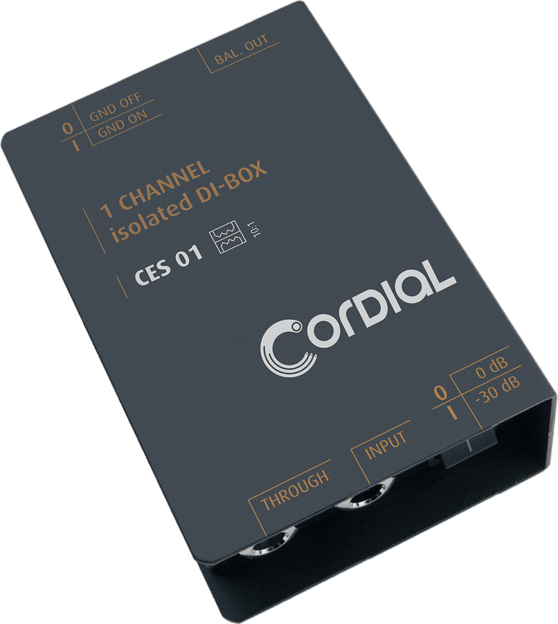 Passieve DI-box 1 Kanaal