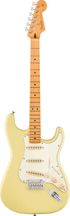 Stratocaster Player II MN Hialeah Geel
