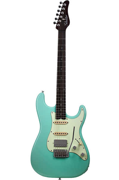 Schecter HSS Nick Johnston Signature 10 Jaar Atomic Groen