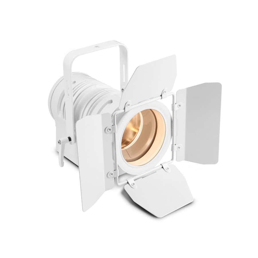 TS 40 WW WH - THEATERSPOT MET CONVEX CONVEX LENS EN 40 W WARM WITTE LED WITTE BEHUIZING