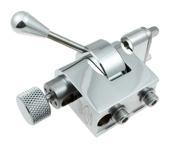 Trick Drums GS007SM - MULTI STEP THROW OFF - CHROME + BUTT END